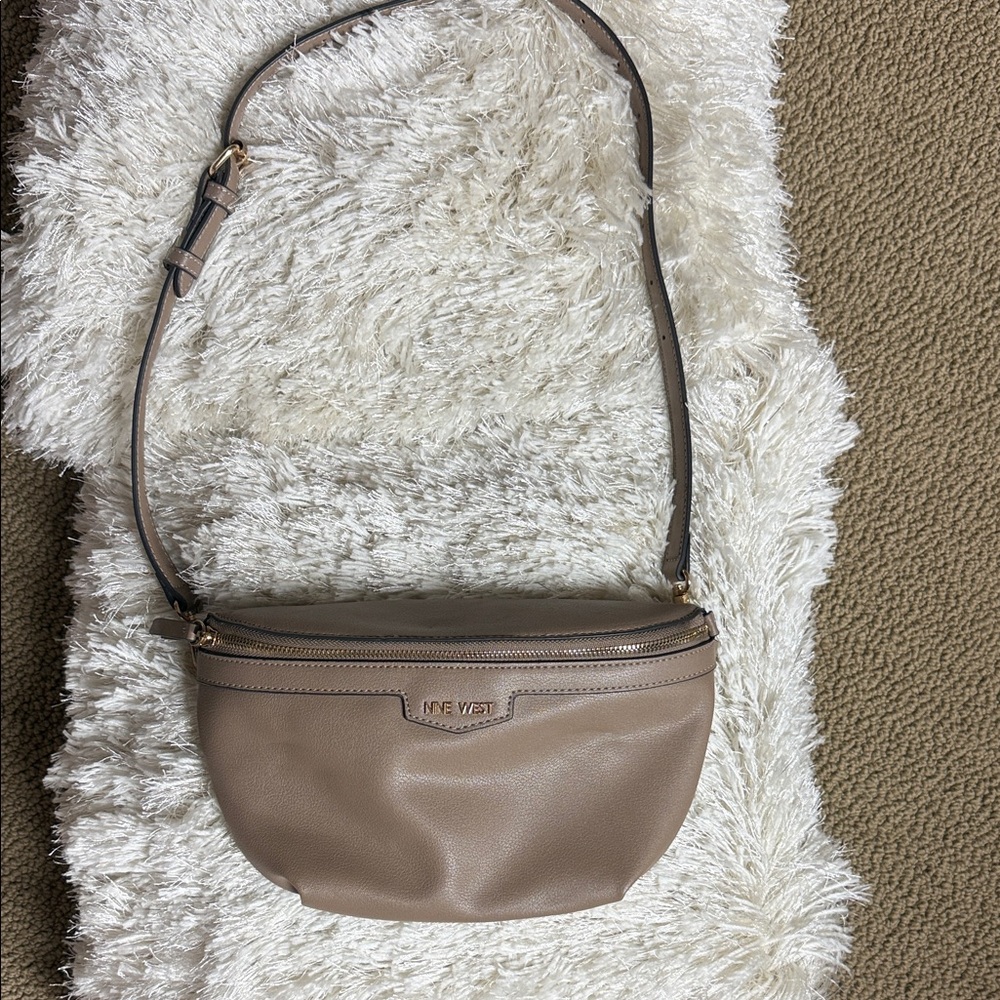 Nine West Beige Crossbody Bag